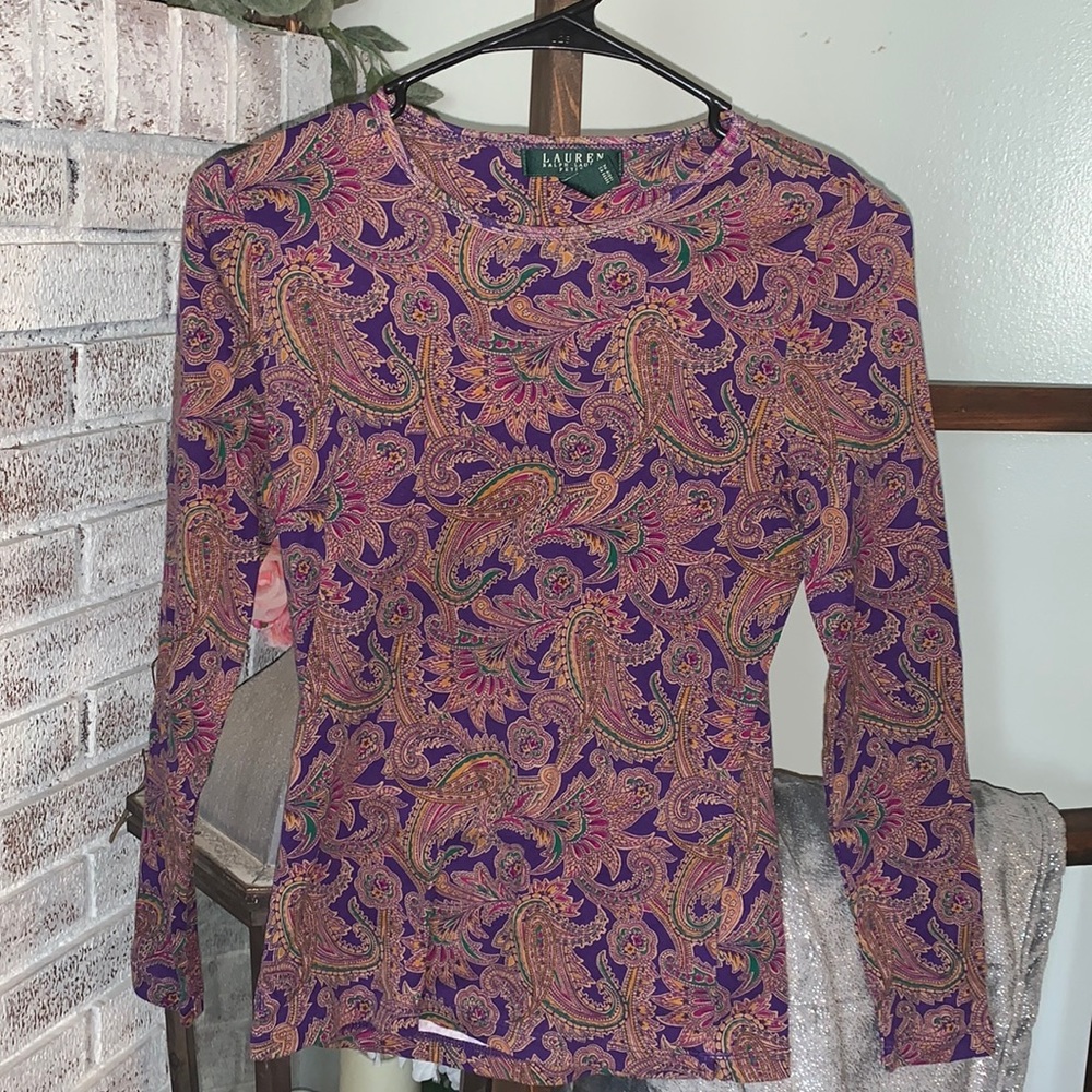 Lauren Ralph Lauren - Petite long sleeve